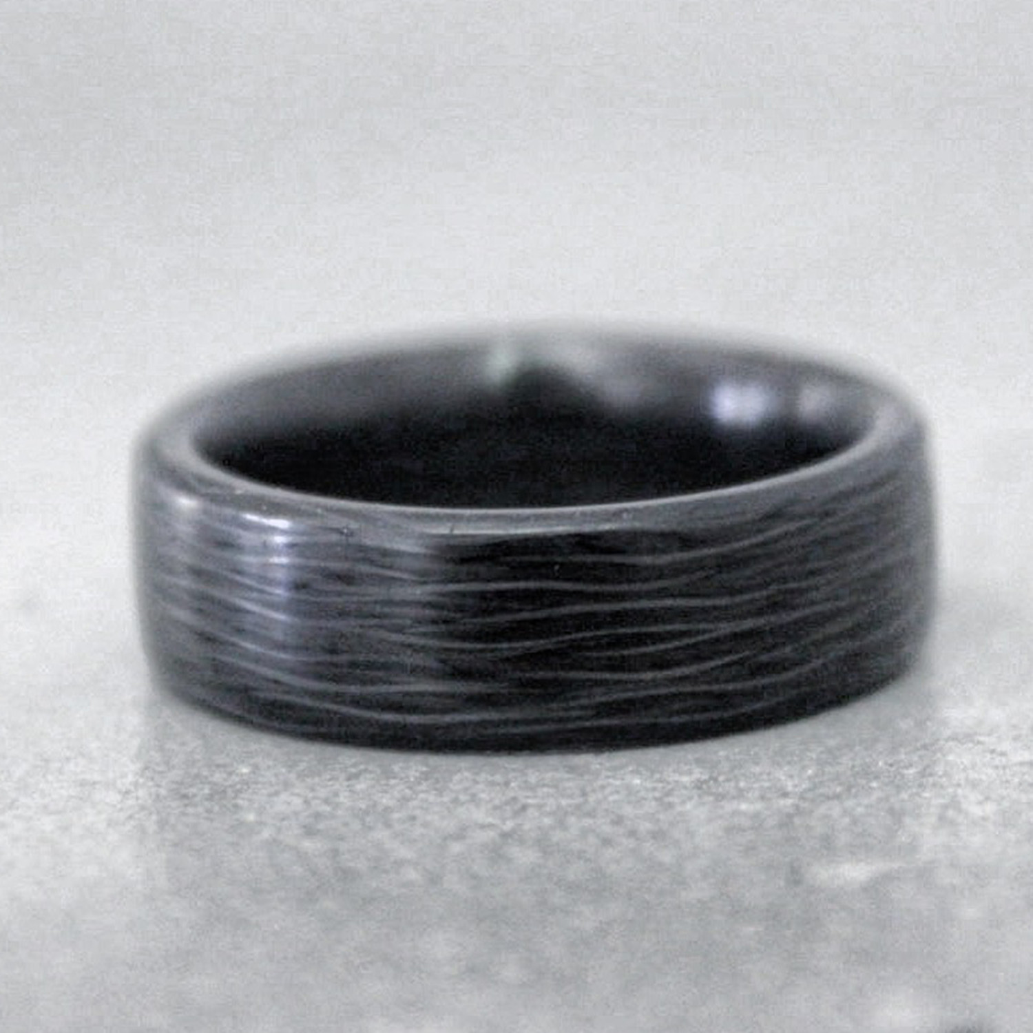 Solid Carbon Fiber Ring (Size 7) - CarbonFi - Touch of Modern