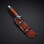 D2 // Turquoise Parang Knife