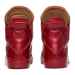 Zeus Patent Leather Sneaker // Red (Euro: 39)