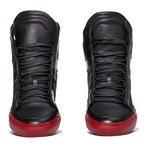 Zeus Sneaker // Black + Red (Euro: 40)