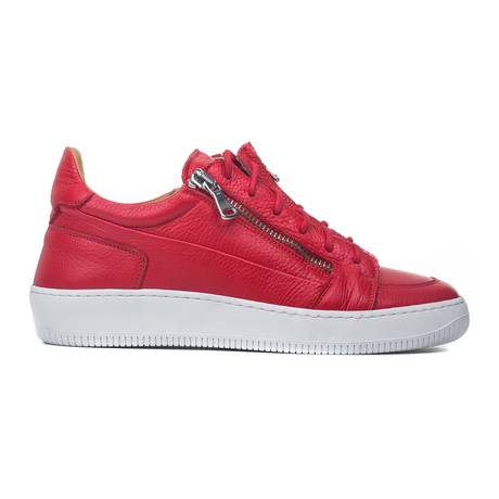 Augusto Low-Top Sneaker // Red (Euro: 39)