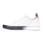 YLATI // Amalfi Low-Top Sneaker // White + Black (Euro: 39)