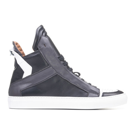 Zeus Sneaker // Black + White + Dark Grey (Euro: 39)