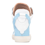 Zeus Sneaker // White + Baby Blue + Light Cream (Euro: 41)