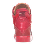 Zeus Snake Skin Sneaker // Red (Euro: 39)