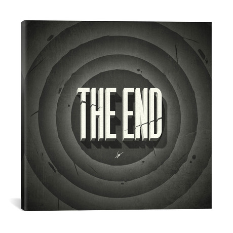 The End (18"W x 18"H x 0.75"D)