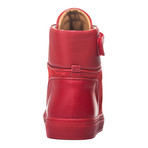 Amalfi Suede High-Top Sneaker // Red (Euro: 39)