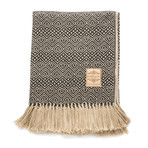 Alpaca Blend Throw // Guinness