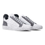Amalfi Low-Top 2.0 Sneaker // White + Dark Grey (Euro: 40)