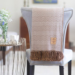 Alpaca Blend Throw // Saharan