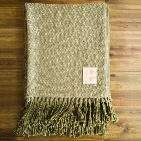Alpaca Blend Throw // Provence