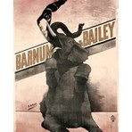 Barnum Elephant (30"W x 24"H x 1.5"D)