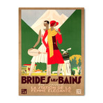 Brides Les Bains (30"W x 24"H x 1.5"D)