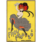 Le Frou Frou (30"W x 24"H x 1.5"D)