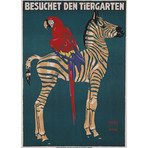 Munich Zoo Zebra (30"W x 24"H x 1.5"D)