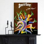 Perrier C'est Fou (30"W x 24"H x 1.5"D)