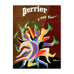 Perrier C'est Fou (30"W x 24"H x 1.5"D)