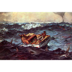 Gulf Stream // Winslow Homer // 1899 (26"W x 18"H x 0.75"D)