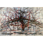 Tree, 1911 // Piet Mondrian (18"W x 12"H x 0.75"D)