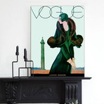 1920s Vogue Cover Girl (30"W x 24"H x 1.5"D)