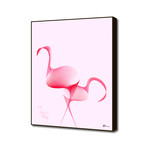 Flamingos (16"W x 20"H x 1.5"D)