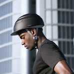 Fuga Helmet + Reflective Visor // Black (Small // 21.2-22 in.)