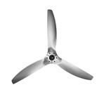 Haiku Luxe Ceiling Fan // 60" (Satin Nickel)