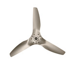 Haiku Luxe Ceiling Fan // 60" (Satin Nickel)