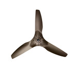 Haiku Luxe Ceiling Fan // 60" (Satin Nickel)