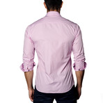 Gringham Casual Button-Up // Pink (2XL)