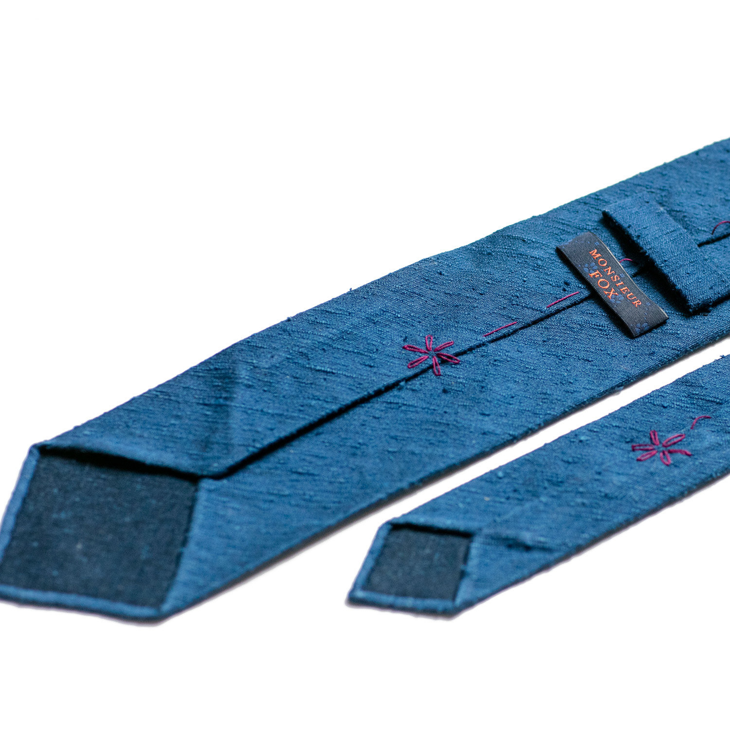 Silk Shantung Tie // Blue - Monsieur Fox - Touch of Modern