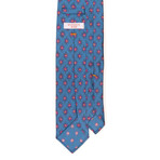 Artisan Silk Tie // Blue + Rose