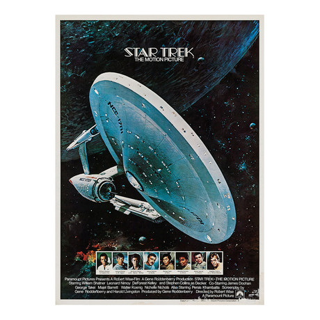 Star Trek: The Motion Picture Original One Sheet Poster // 1979