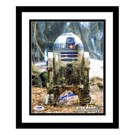 Star Wars Celebration R2-D2 Photo // Signed by Kenny Baker