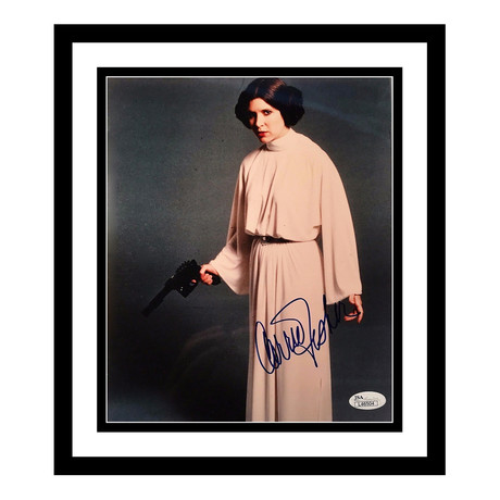 Star Wars Princess Leia Photo // Signed by Carrie Fisher