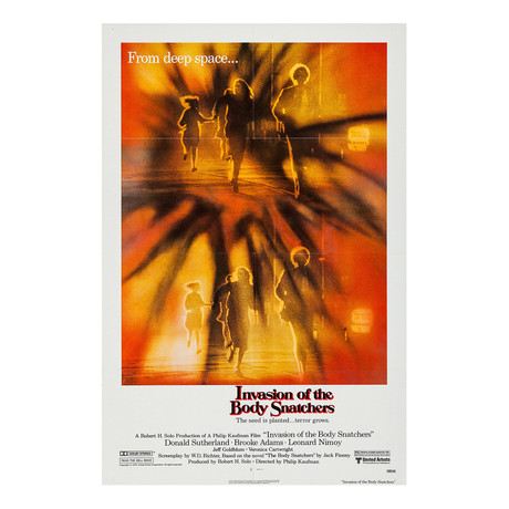 Invasion of the Body Snatchers Original One Sheet Movie Poster // 1978