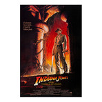 Indiana Jones and the Temple of Doom Original Movie Poster // 1984