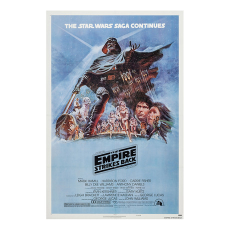 The Empire Strikes Back Original Movie Poster // 1980