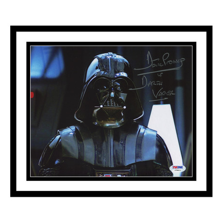 Darth Vader Photo // Signed by David Prowse