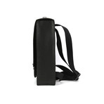 Kendrick Backpack // Felt + Leather (Black)