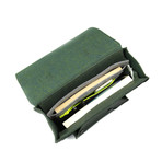 Kendrick Backpack // Felt + Leather (Black)