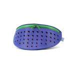 Quincy Bum Bag (Elephant Grey + Green)