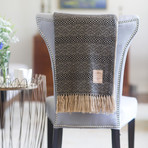 Alpaca Blend Throw // Guinness