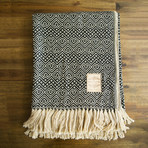 Alpaca Blend Throw // Guinness