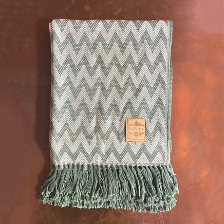 Alpaca Blend Throw // Dover