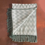 Alpaca Blend Throw // Dover