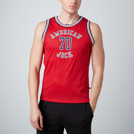 Aktivo Mesh Tank // Red (S)