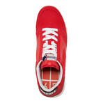 Chariot Sneaker // Red + Black + White (US: 7.5)