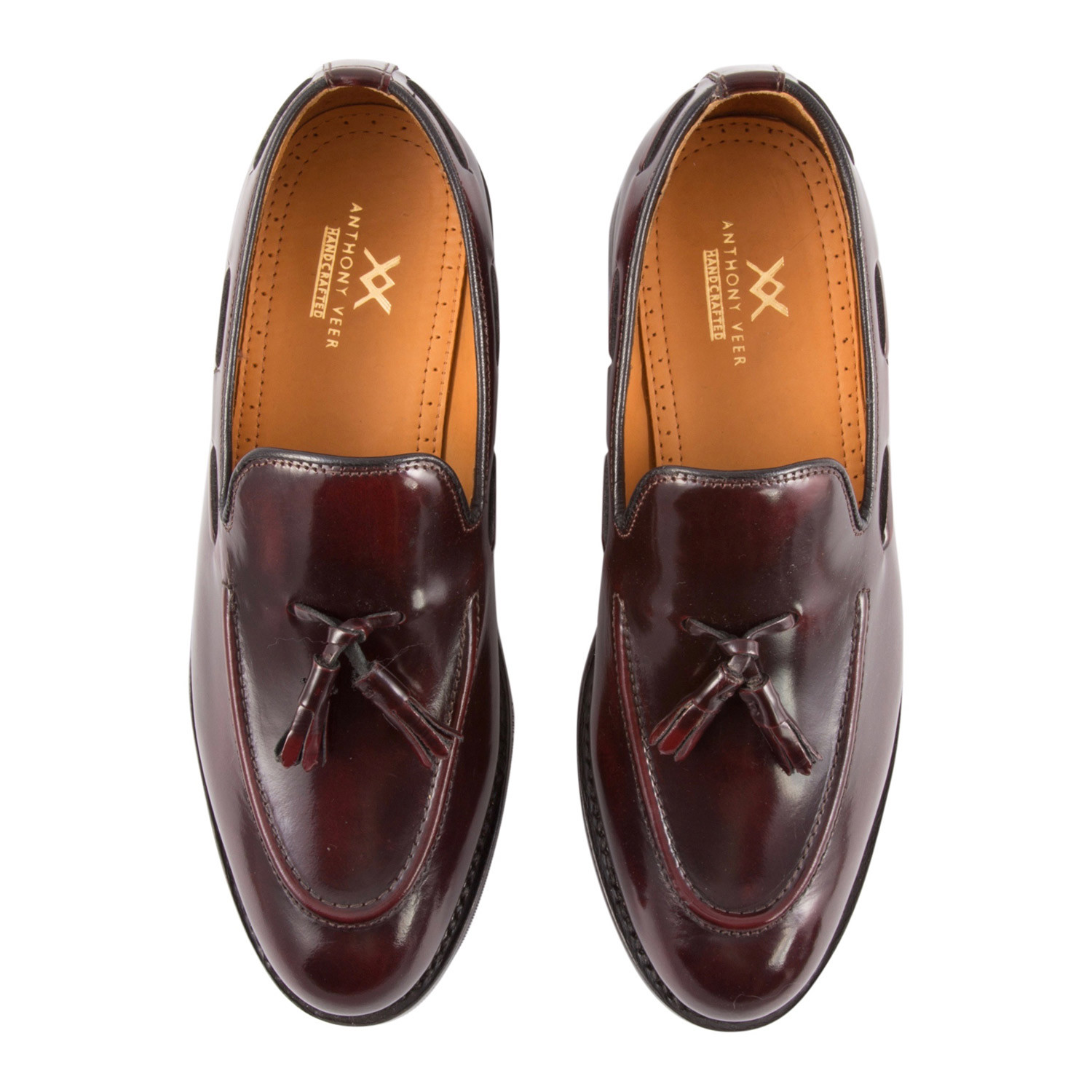 Kennedy Tassel Loafer // Red Wine (US: 7) - Anthony Veer - Touch of Modern