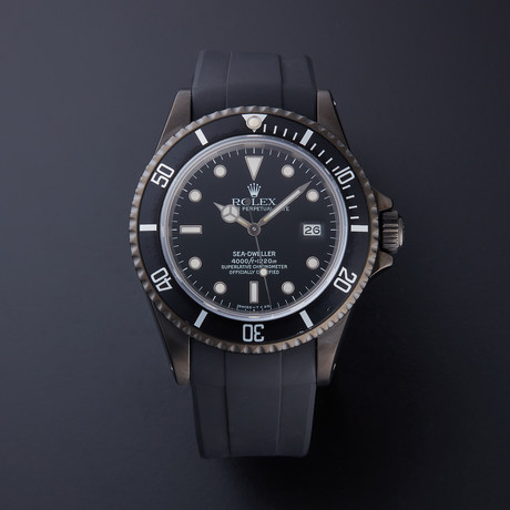Rolex Seadweller Automatic // 16600 // Pre-Owned with Custom PVD